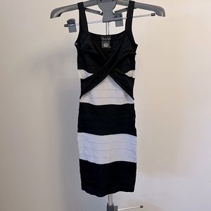Black and grey dress SZ xs